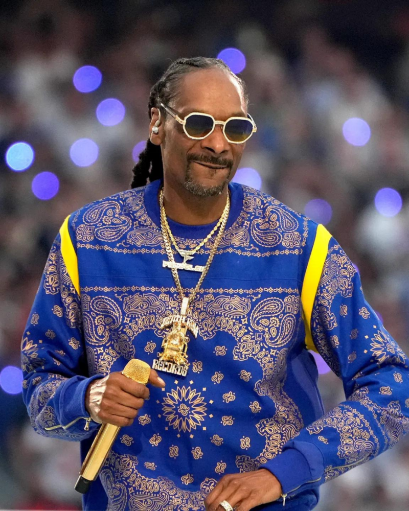 American rapper Snoop Dogg will participate in the final leg of the Olympic flame relay this Friday, ahead of the opening ceremony of the Paris 2024 Games. Photo: Rapper Snoop Dogg/ Instagram.