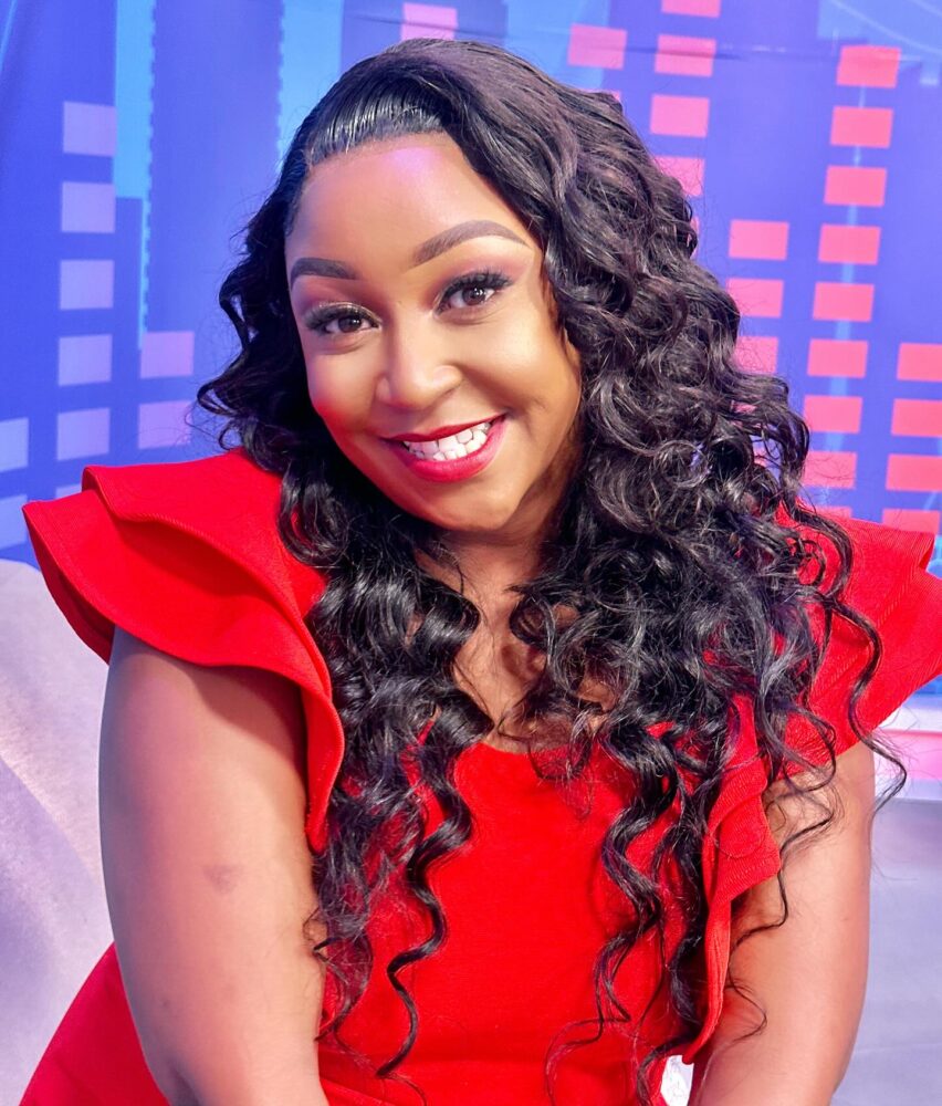 Betty Kyallo in studio