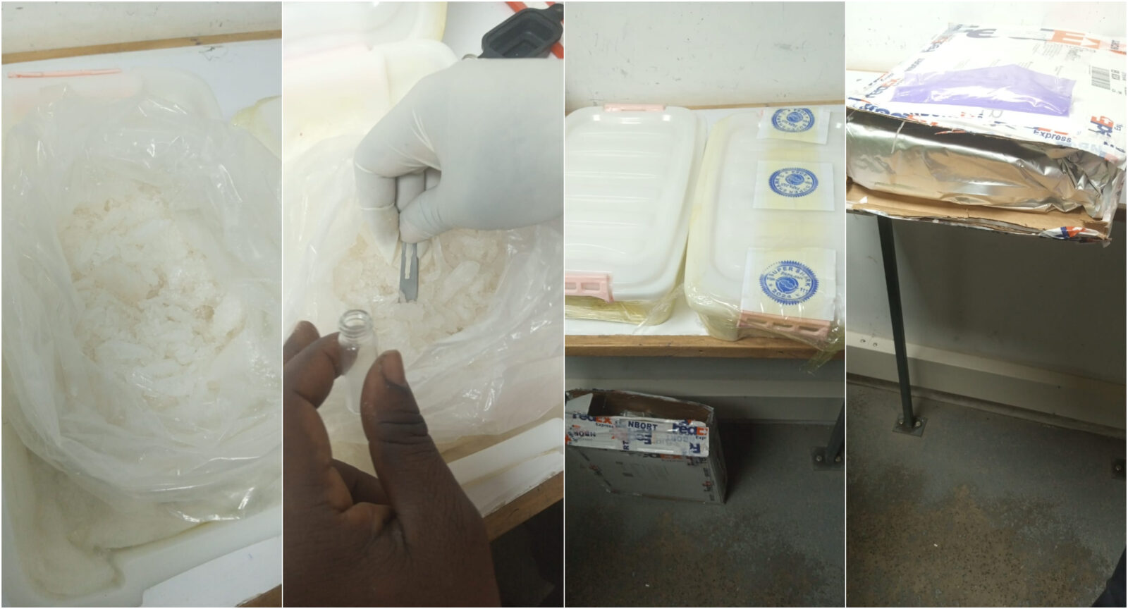 Drugs busted at JKIA