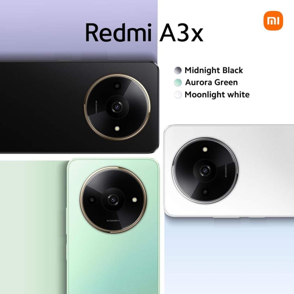 Xiaomi Kenya Unleashes Redmi A3x featuring Jaw-Dropping Glass Back & Lightning-Fast 6.71” 90Hz Display!