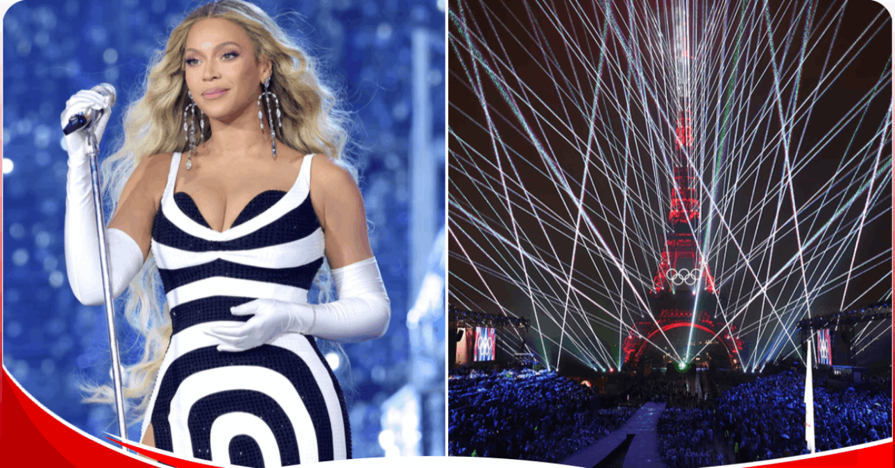 2024 Paris Olympics: Beyoncé introduces Simone Biles and Team USA