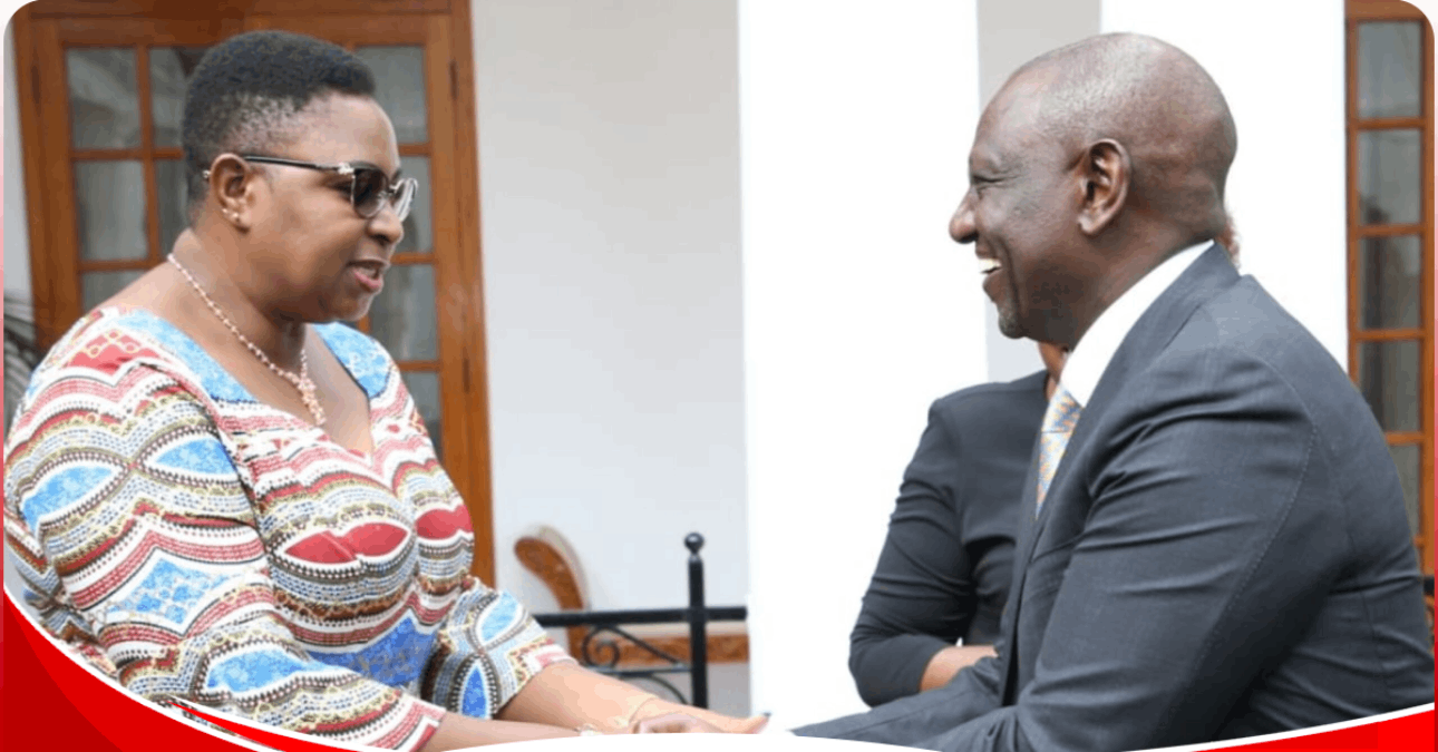 William Ruto promises former CS Aisha Jumwa Government position