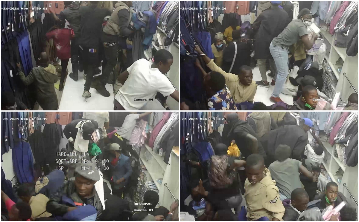 DCI wants you to help in identifying suspects caught on CCTV looting during anti-Finance Bill protests
