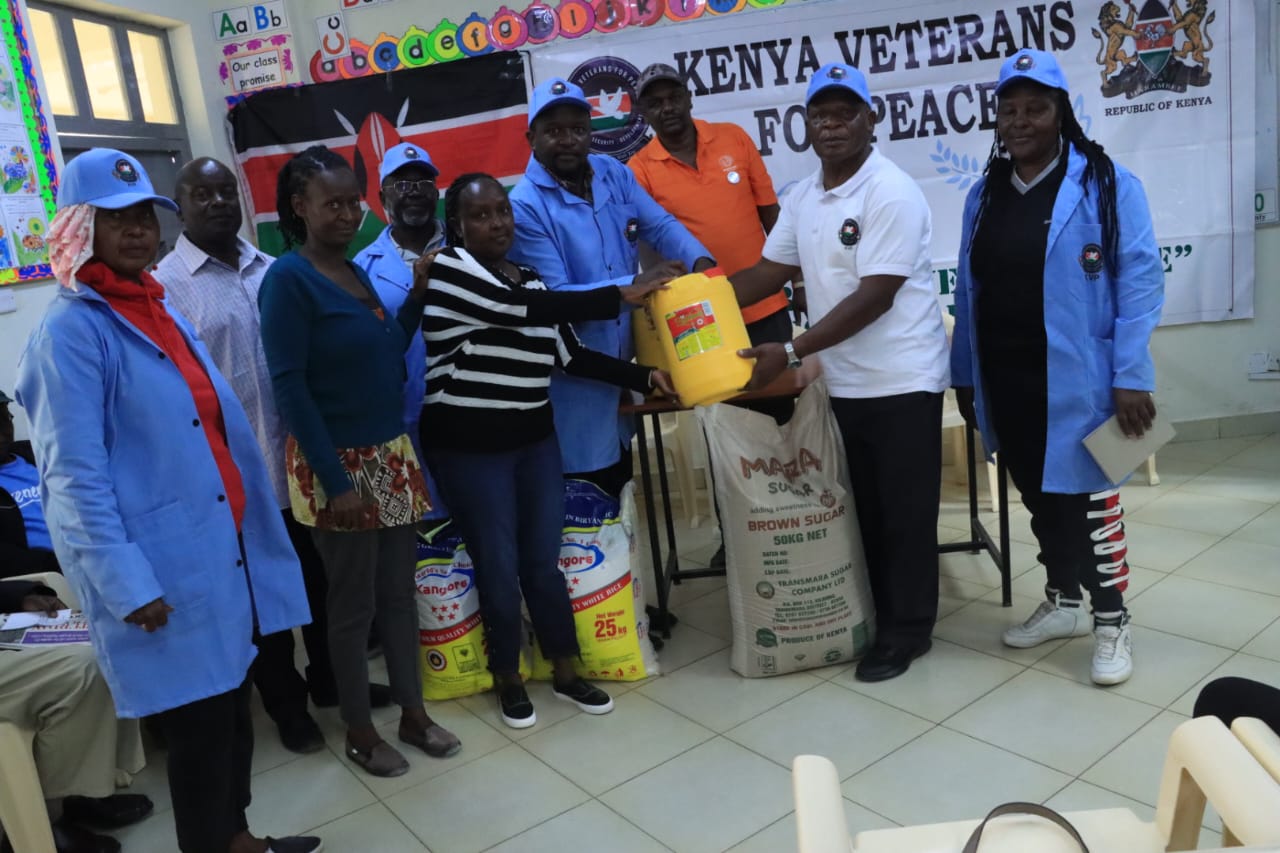 Retired KDF officers extend helping hand to retirees and families of officers who died in line of duty