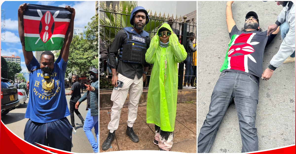 Celebrities who stood with Kenyans protesting Finance Bill 2024