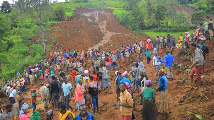 Death toll from twin Ethiopia landslides rises to 146