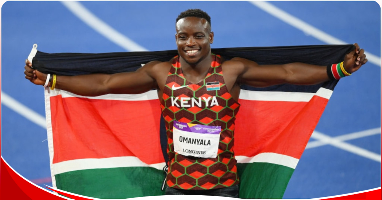 Omanyala receives major financial boost ahead of his Olympic race