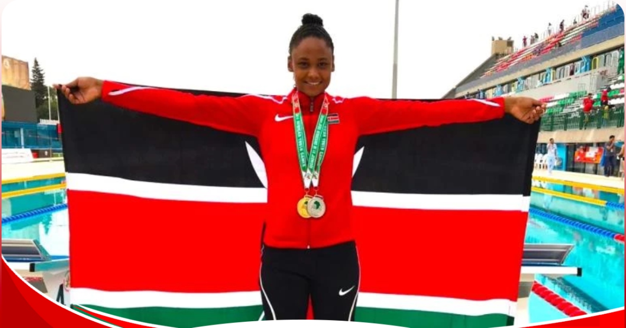 Kenyan swimmer Maria Brunlehner bullish ahead of Paris Olympic Games