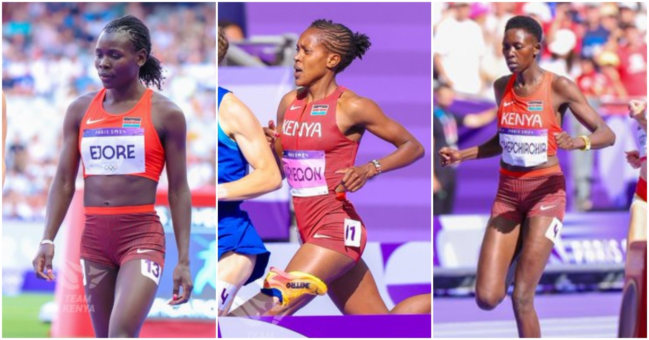 Kenyan trio of Kipyegon, Ejore,Chepchirchir qualify for the 1500m semi-finals