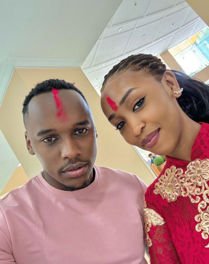 Car Dealer Khalif Kairo and Cera Imani. Online relationships are not for the weak. Photo: Instagram