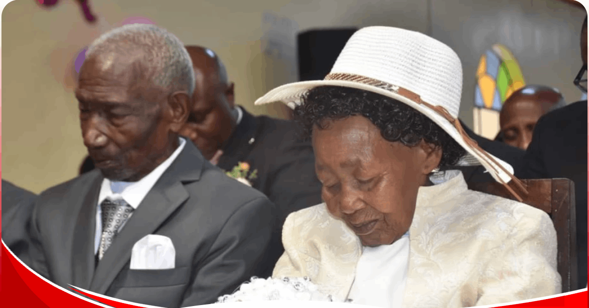 Mukurweini couple marries in their 90s after 64 years together