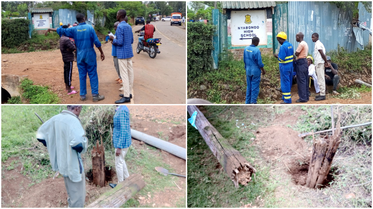 Kenya Power employee falls to his death from electricity pole