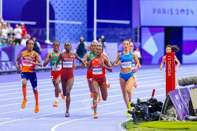 Faith Kipyegon increases Kenya’s chances at a gold medal