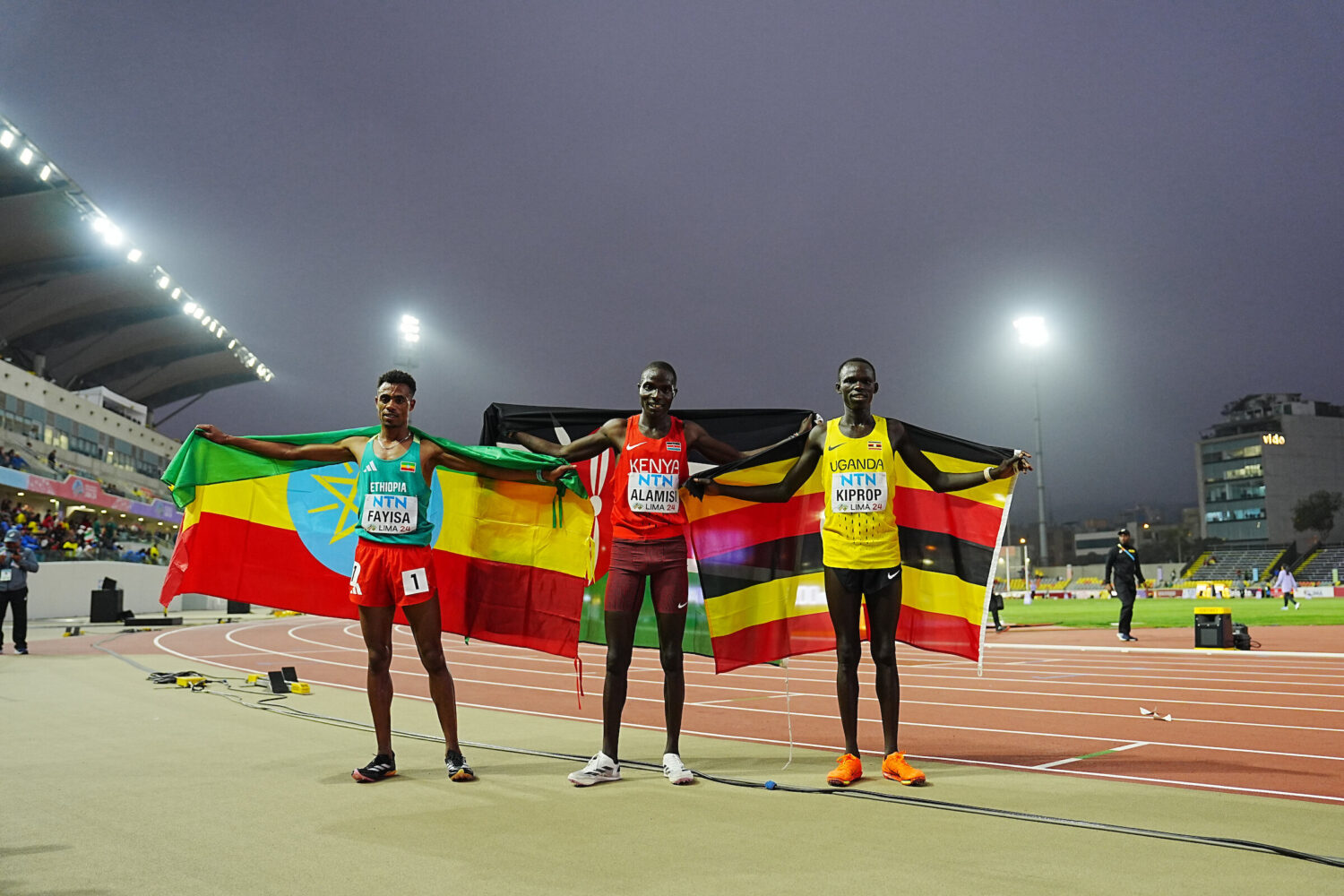 World Athletics U20 Championship : Kenya’s Alamisi sprints to a golden 5000m glory