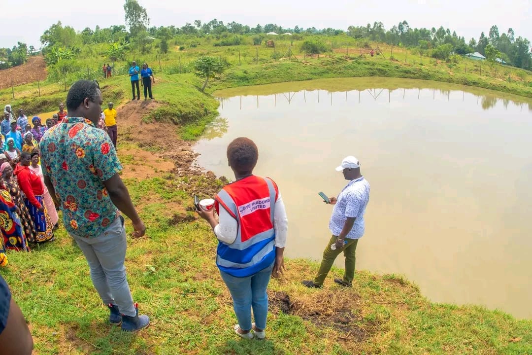 Joy for over 40,000 Siaya residents as SHOFCO launches 40 water pans to address water shortage, boost irrigation agriculture