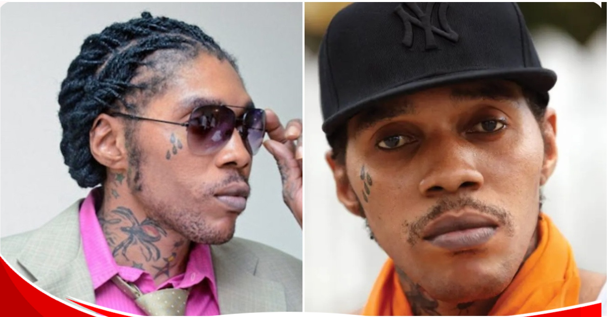 Why is Vybz Kartel's face swollen?