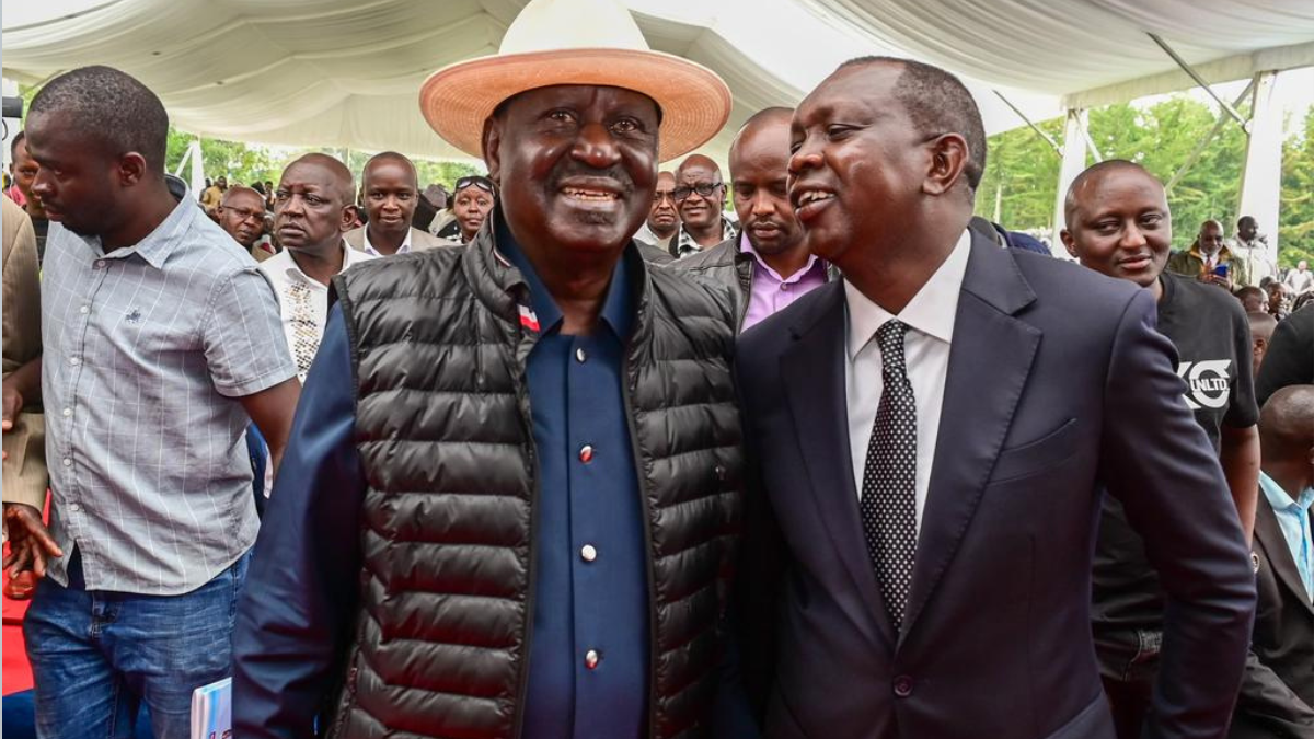 ‘Hakuna handshake’ -Raila clarifies about his relationship with President Ruto