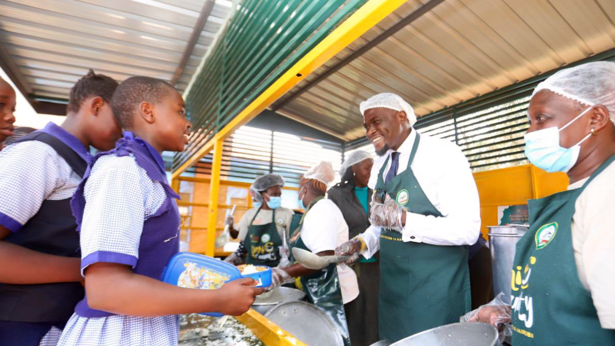 Sakaja to Expand School Feeding Program to Informal Schools as he launches Phase 3 of Dishi Na County