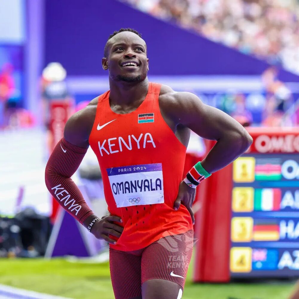 Ferdinand Omanyala radiates hope and resilience after failing to qualify for the 100m final at the Paris 2024 Olympics. Photo: Instagram