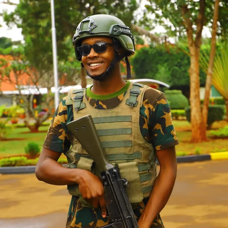 Jackson Kuria Kihara, Shakur the Cop is the police officer who joined the anti-Finance Bill protests in June 2024. Photo: Courtesy