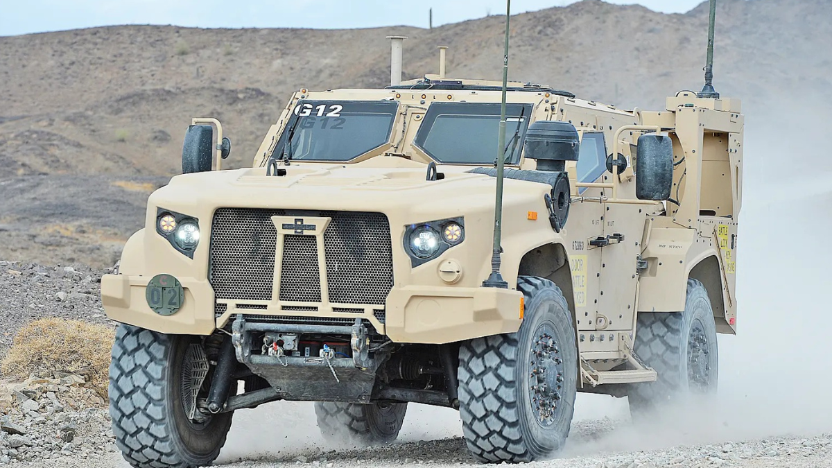 US Army delivers 24 armored MRAP vehicles to Kenyan Police in Haiti