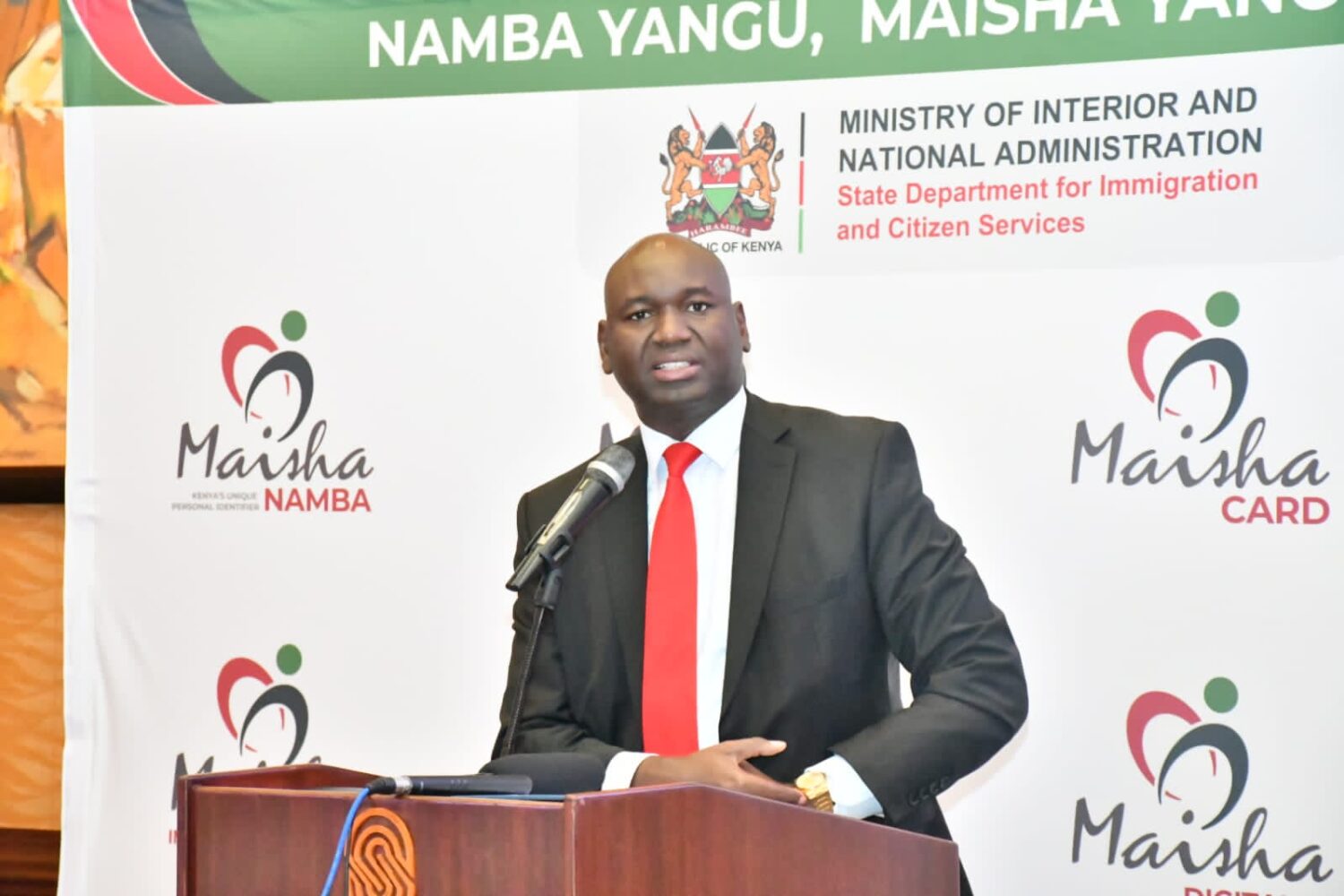 PS Bitok: 476,000 printed National ID cards lying uncollected in registration offices, Huduma Centres