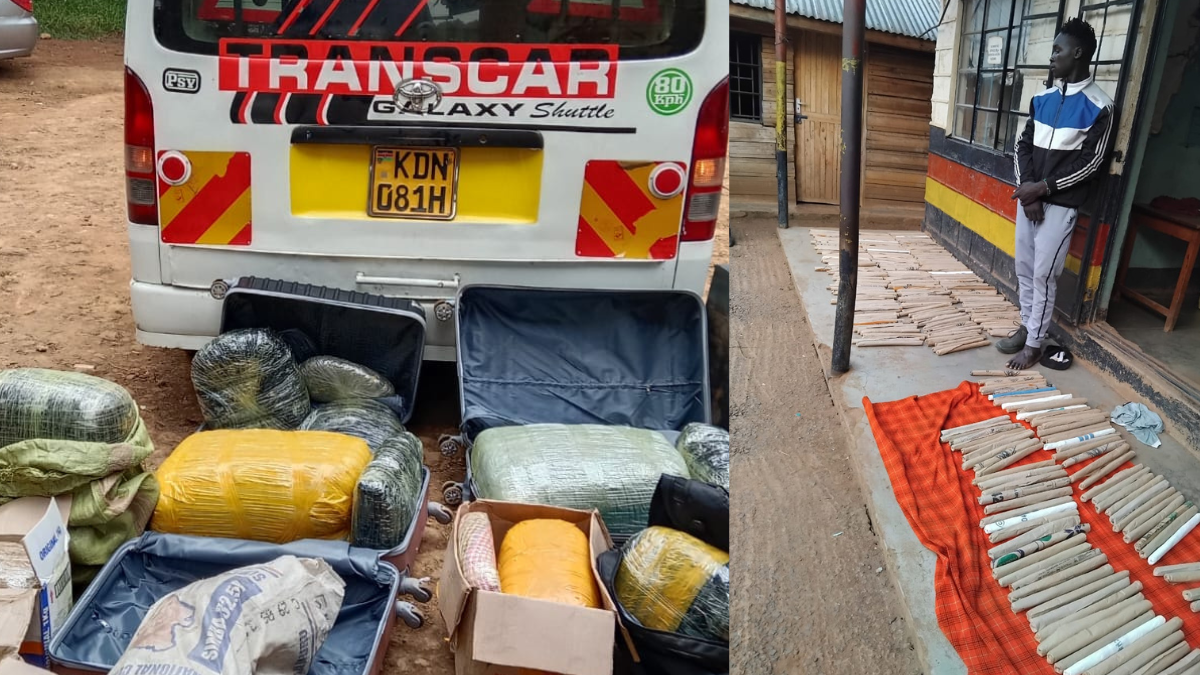 Bodaboda rider escapes leaving behind sacks of bhang worth Ksh2.2M in Migori