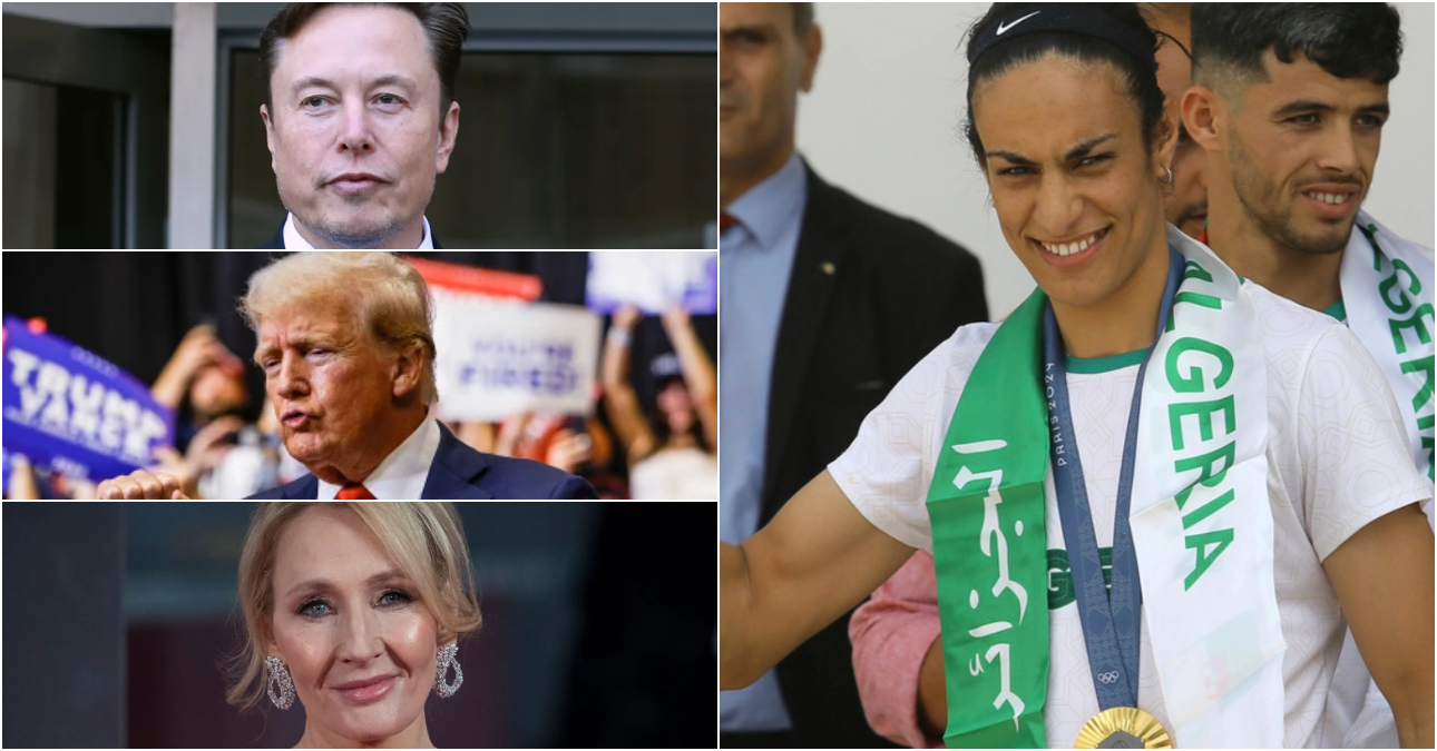 Elon Musk, Donald Trump,JK Rowling accused of online bullying Algerian boxer over gender