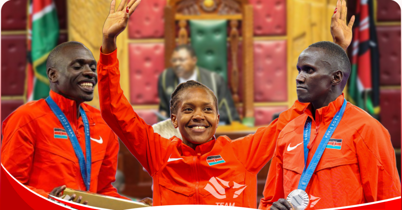 Speaker Wetangula leads Parliament in celebrating Team Kenya’s 2024 Paris Olympics achievements