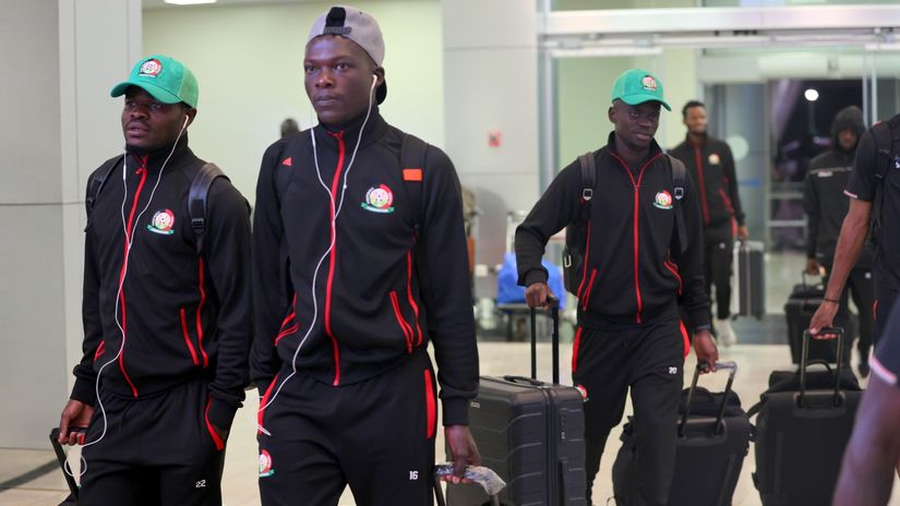 Harambee Stars return home after being stranded in South Africa due to JKIA strike