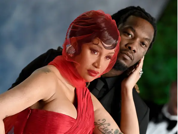 Cardi B with Offset 