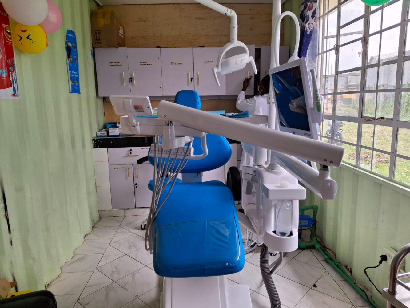 A  dental unit at the Mukuru Kwa Njenga Hospital in Nairobi. Photo/Mike Kaguongo/TV47 