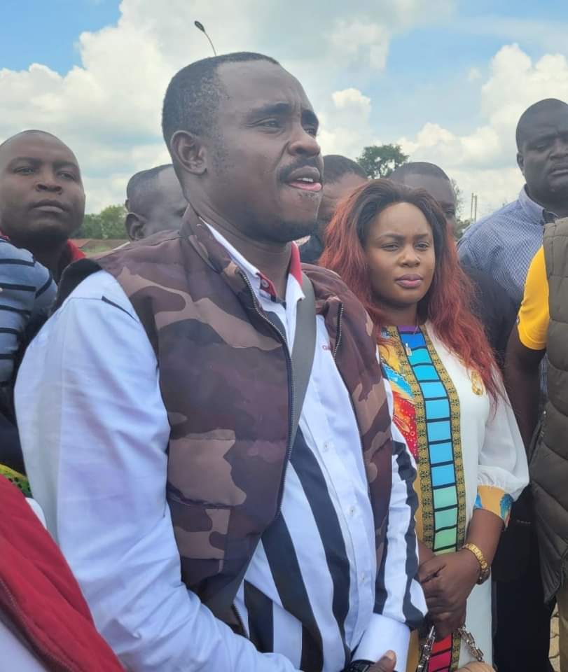 Cleophas Malala and his wife