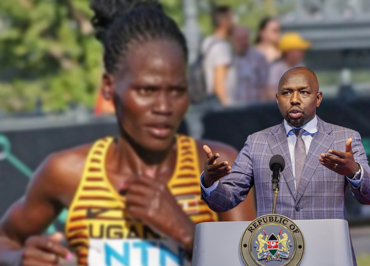 CS Murkomen mourns Rebecca Cheptegei, promises Justice for Olympian’s tragic death