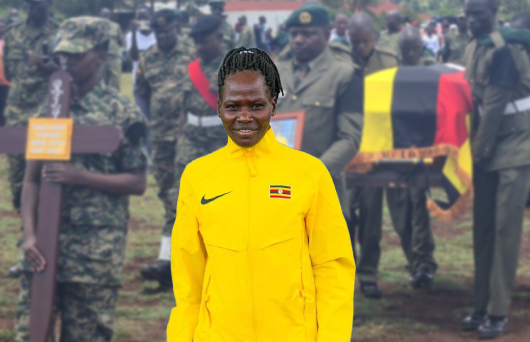 Slain Ugandan athlete Rebecca Cheptegei receives a military burial