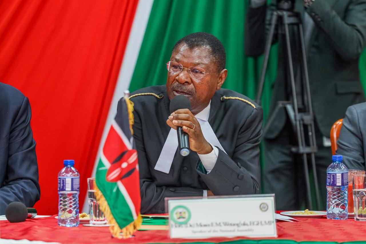 Speaker Wetang’ula calls for swift reconstitution of IEBC ahead of Parliament’s resumption