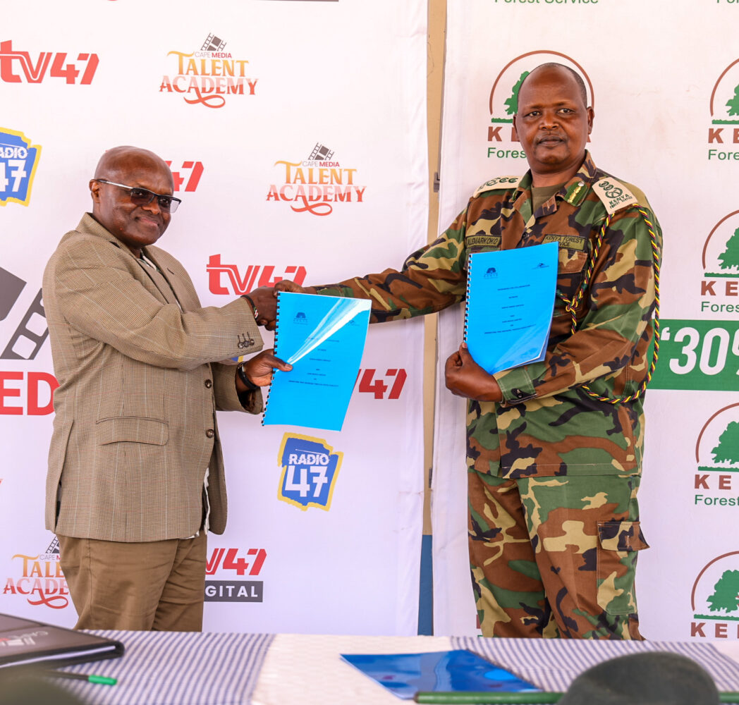 Cape Media, Kenya Forest Service sign environmental conservation and advocacy partnership deal