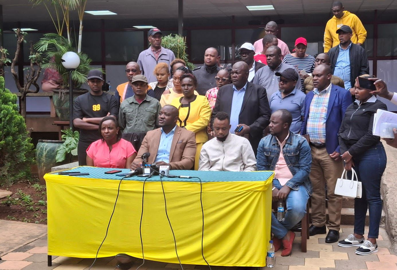 Nairobi Kenya Kwanza MCAs call for reduction in political tensions to facilitate development in the city