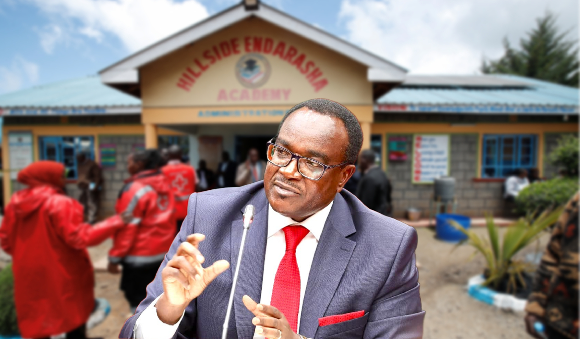 CS Julius Ogamba addresses National Assembly on Hillside Endarasha School fire tragedy