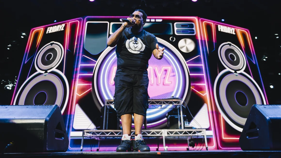 Fatman Scoop performs at Fridayz Live '23 at Rod Laver Arena on November 10, 2023, in Melbourne, Australia. Naomi Rahim/WireImage/Getty Images