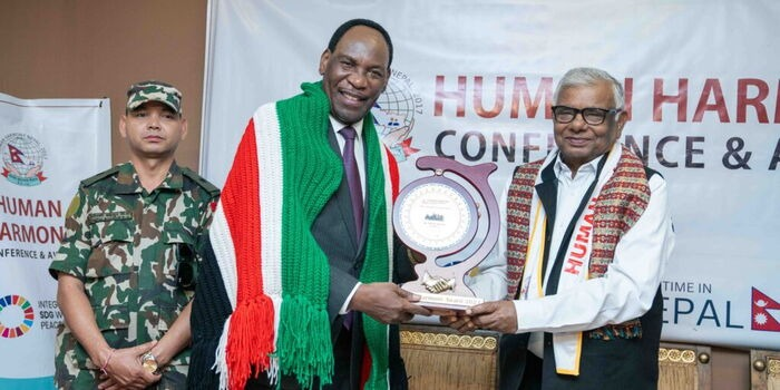 Ezekiel Mutua recognized with prestigious leadership award