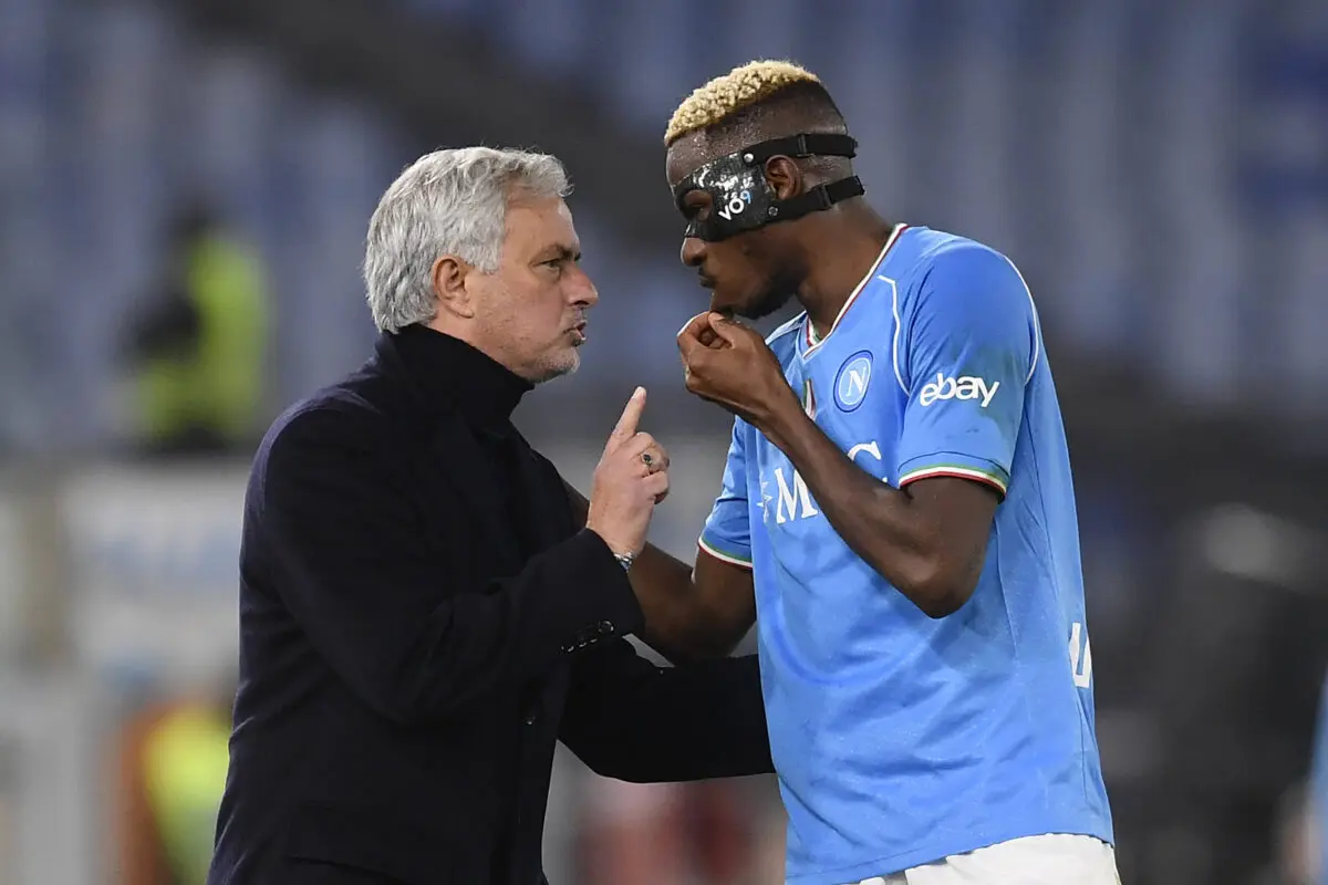 Mourinho reveals the bad habits he dislikes about Victor Osimhen