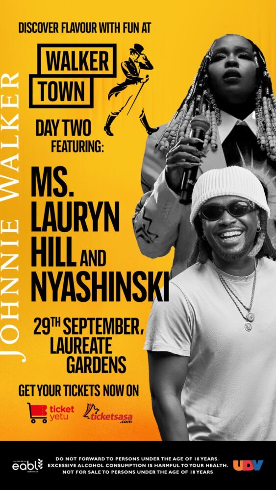 Lauryn Hill performing live at Walker Town Festival in Nairobi 2024