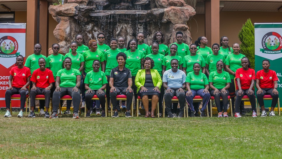 FKF facilitates all-female CAF coaching course