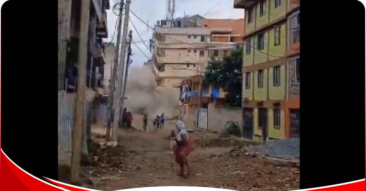 Kahawa West: Seven-storey building collapses residents feared trapped