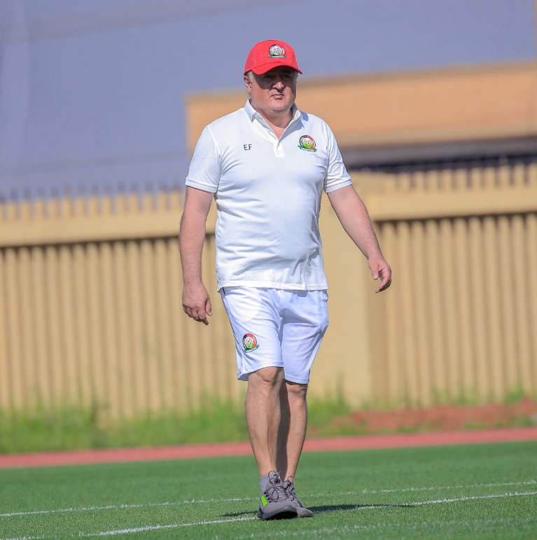 Harambee Stars Coach Engin Firat announcing squad for 2024 CHAN qualifiers