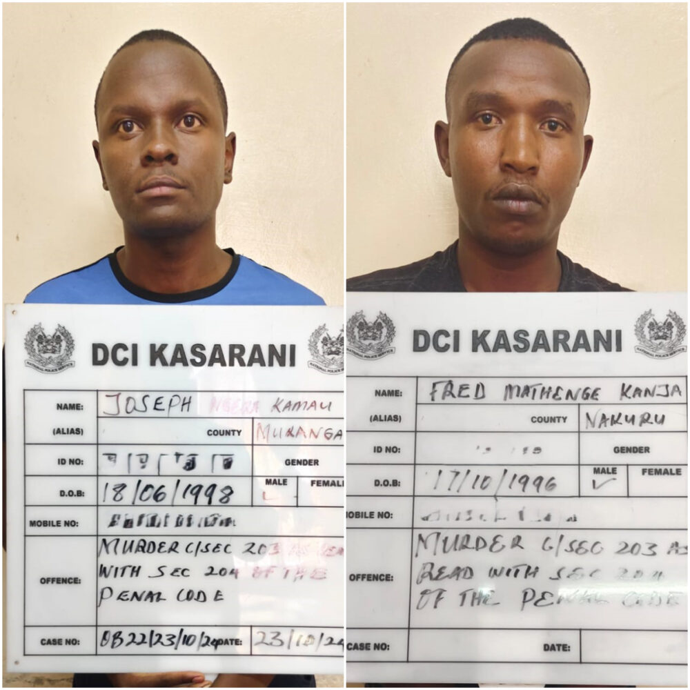 2 KDF soldiers arrested in connection to gruesome murder of Mercy Rufani