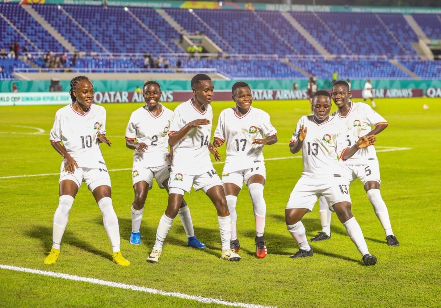 Kenya U17 Women's National Team celebrates historic World Cup win