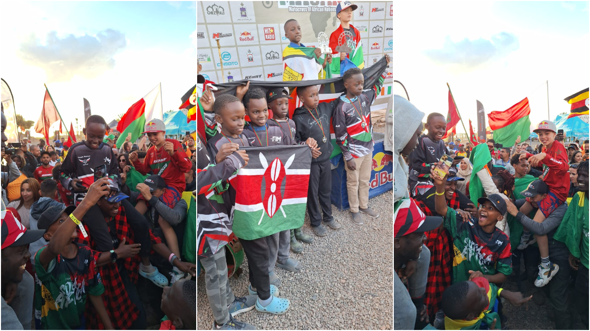 Kenya’s Atete Benzinge shines in FIM Africa Motocross of African Nations in Morocco