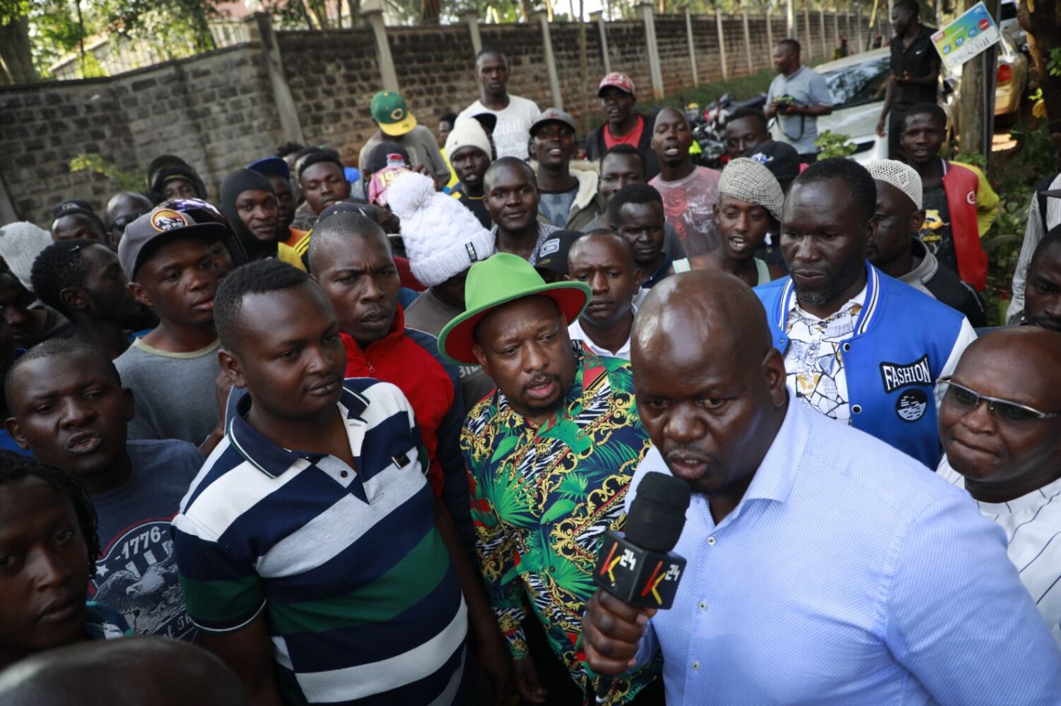 Former Nairobi Governor leads protest against Body by Besign Kenya amid claims of botched surgeries